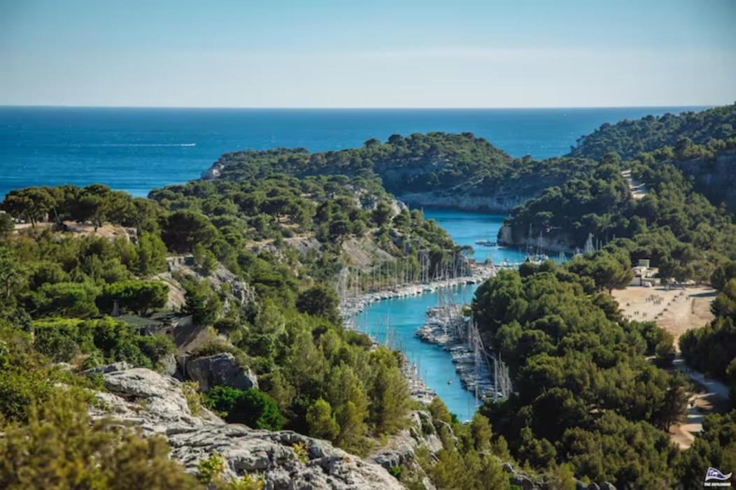 Vue Mer Le Panoramique Vieux-Port De Marsella Exterior foto