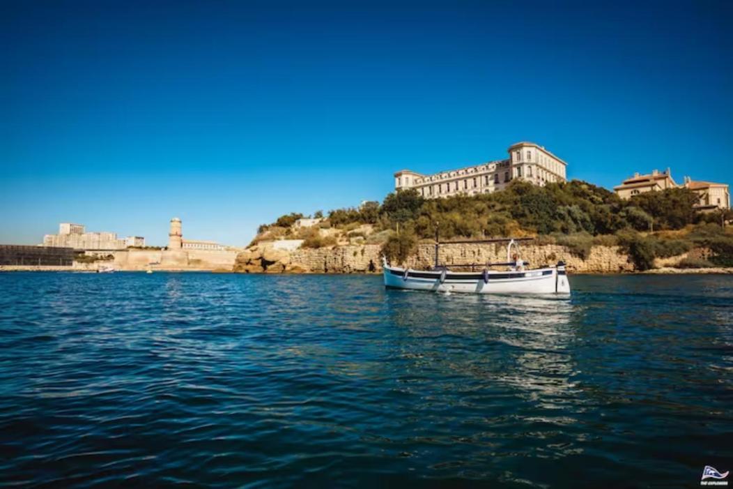 Vue Mer Le Panoramique Vieux-Port De Marsella Exterior foto